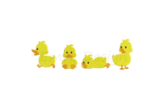 Baby Ducks Embroidery Design Review: A Playful Addition to Your Projects