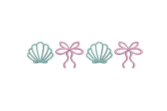 Coquette Seashells Embroidery Design Review for Sellers