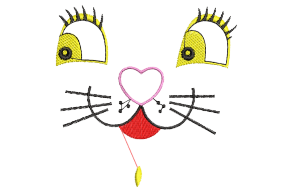 Cute Cartoon Cat Face Embroidery Design: A Seasonal Review