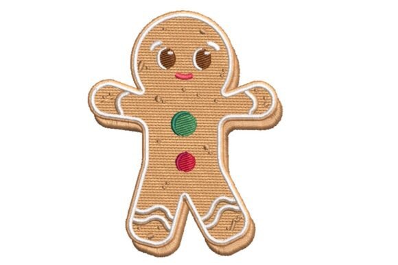 Cute Gingerbread Man Embroidery Design Review
