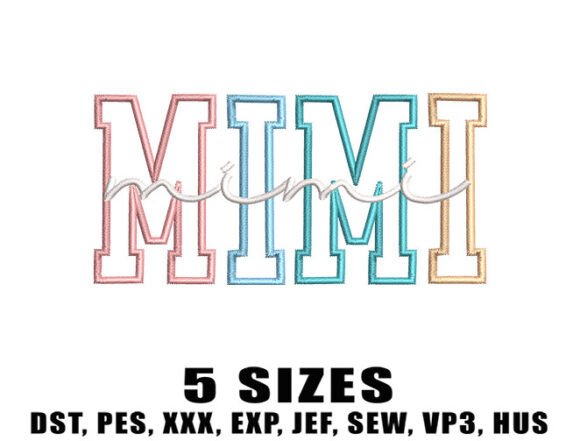 Mimi Varsity Embroidery Design Review for Seasonal Creations