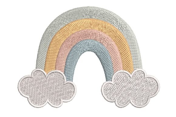 Minimalist Rainbow Embroidery Review for Gift Shop Use