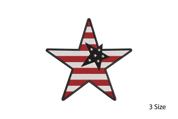 Star Rustic Embroidery Design Review for Small Business Merch