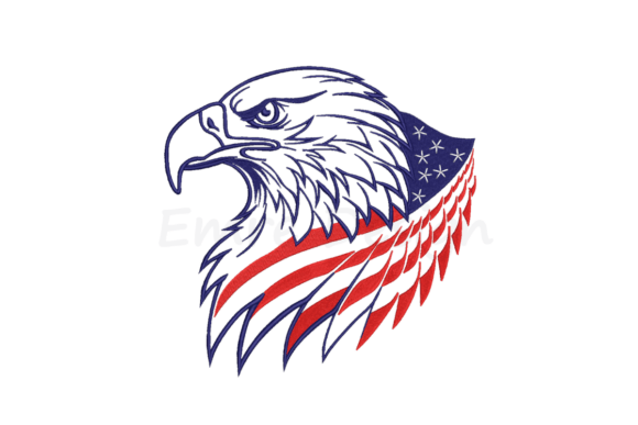 Usa Eagle Embroidery Design: A Seasonal Statement in Stitch